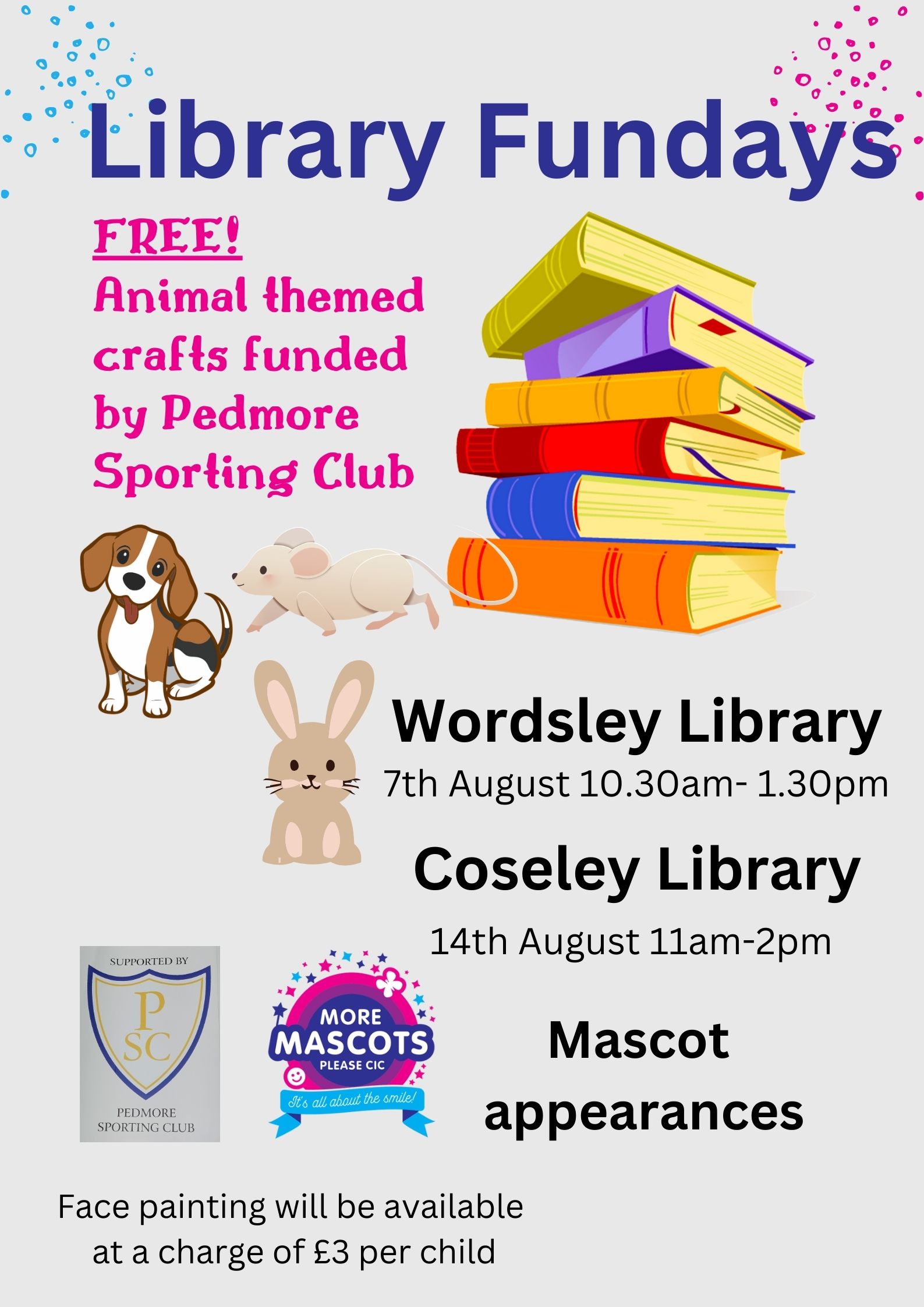Coseley Library - Library Fundays